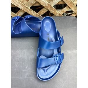 Birkenstock Men's SIZE 12 Arizona Essentials EVA Blue Sandal